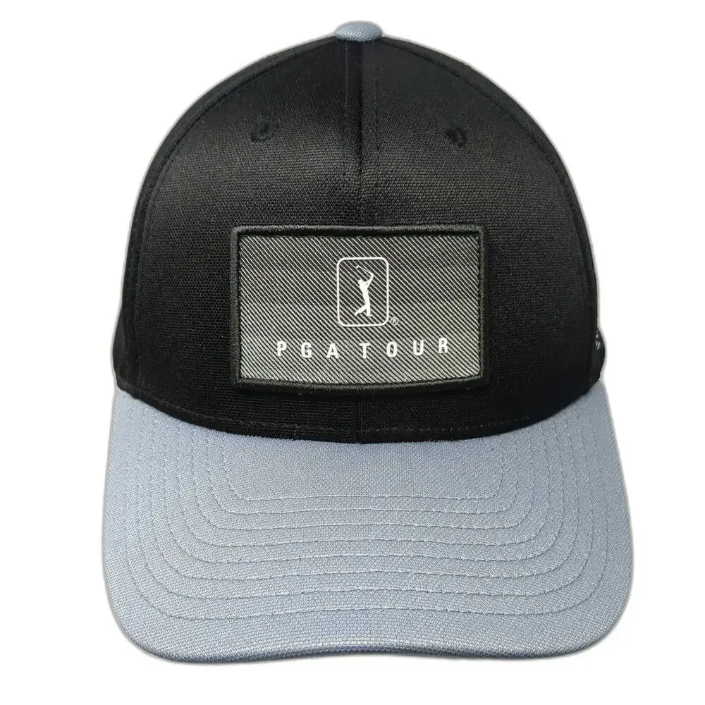 PGA TOUR Baseball Cap Black One Size ProSeries Performance Strapback Hat Blue